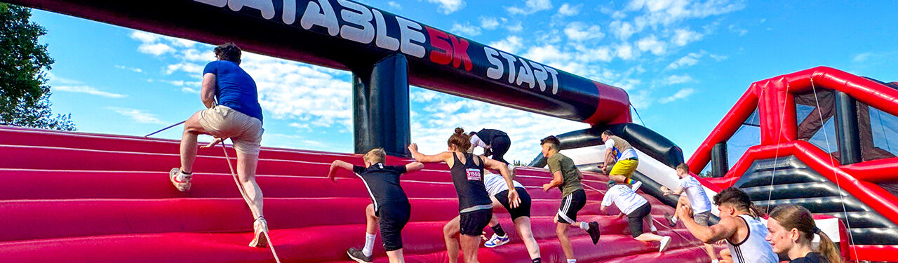 Inflatable 5k Climbing star mountain